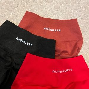 Alphalete Amplify Leggings/Short Bundle